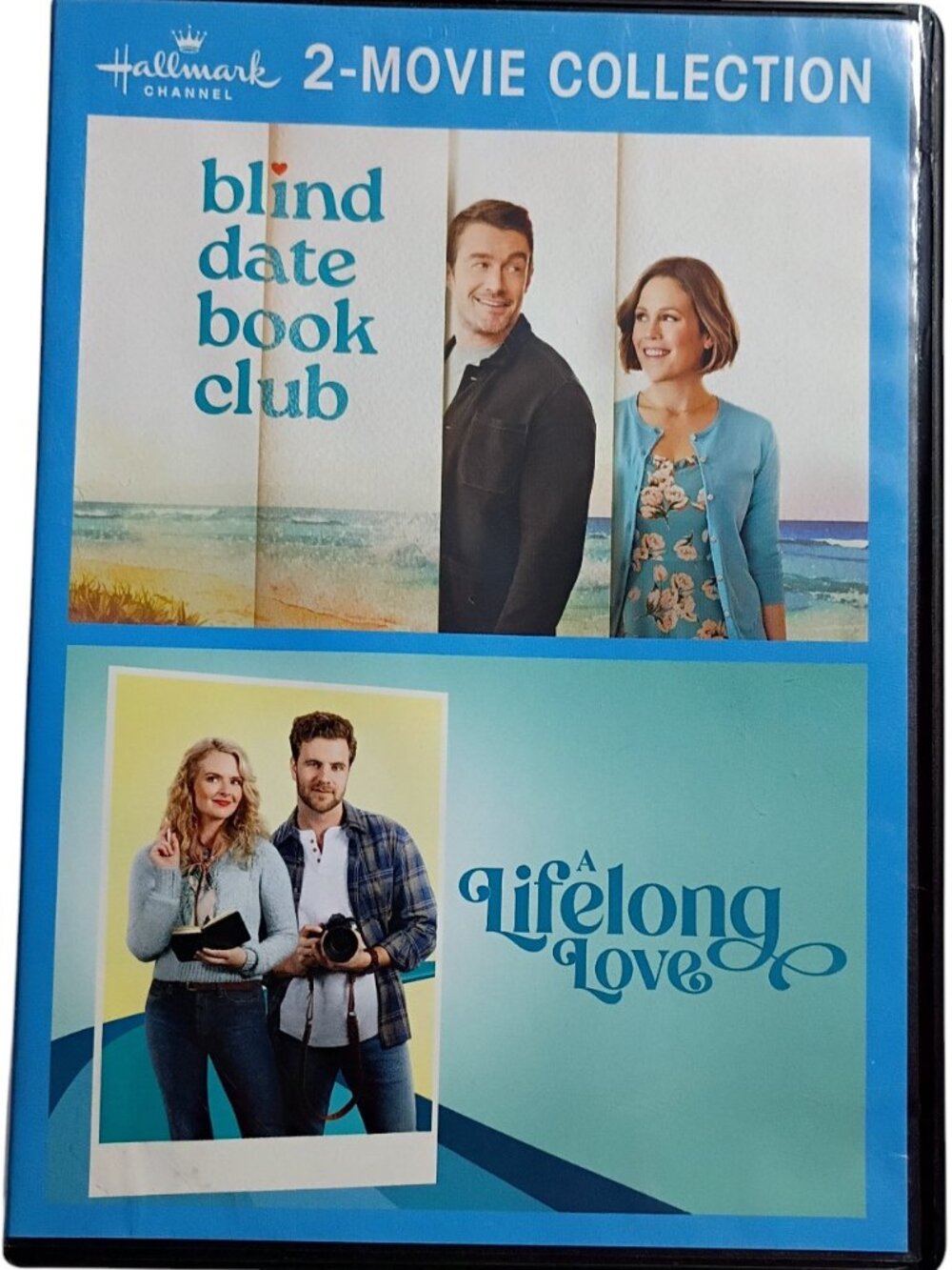Hallmark 2-Movie Collection Blind Date Book Club A Lifelong Love Dvd Set